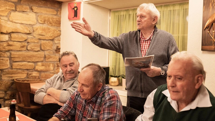 Wenig neue Fridoline: Die Fridoline des Kantons und ihr Präsident Fridolin Hauser haben Nachwuchssorgen. 