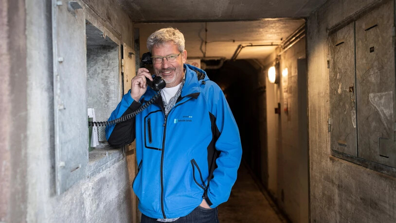 Das Smartphone ist nutzlos: In der Artilleriefestung Niederberg gibt es keinen Handy-Empfang. In der Festung ist man einzig mit dem Festnetztelefon für die Aussenwelt erreichbar.