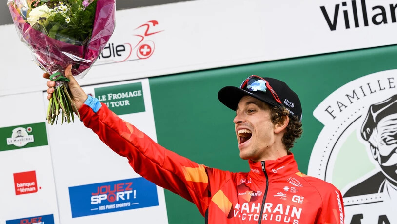 Aufstrebender Rennfahrer: Gino Mäder feierte Anfang Mai 2022 bei der 75. Tour de Romandie seinen zweiten Platz.