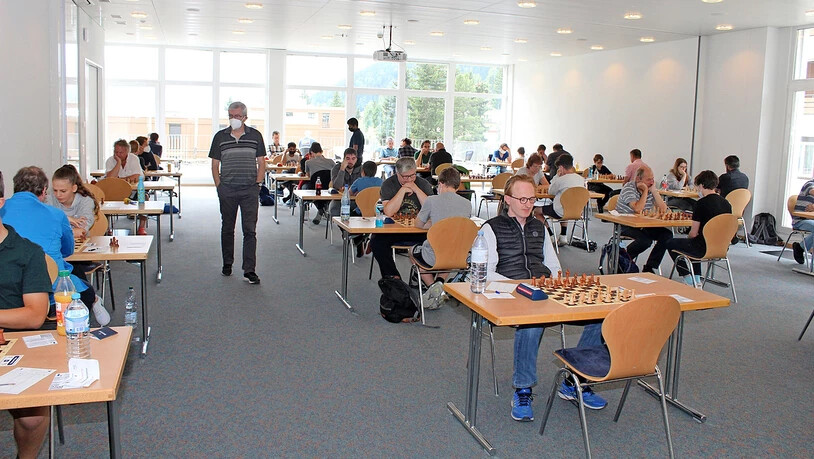 Am Wochenende wird im Hotel Mountain Plaza wieder Schach gespielt.  