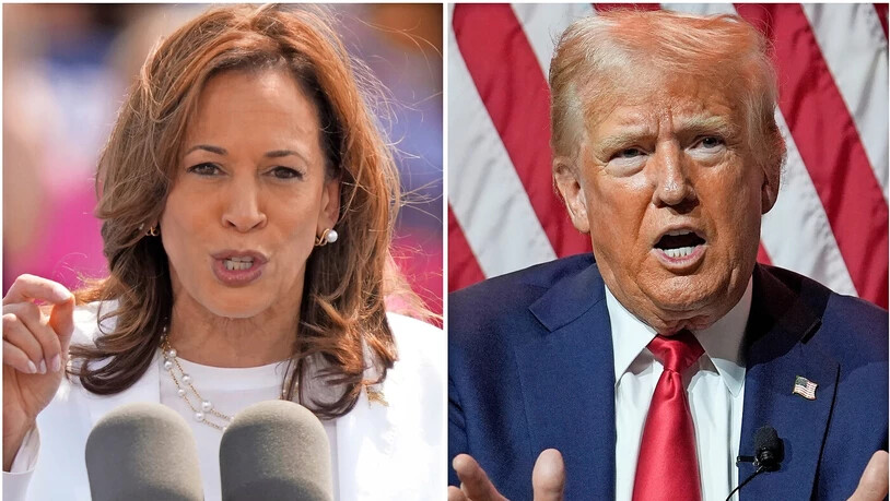 Am 5. November wird gewählt: Die Demokratin Kamala Harris und der Republikaner Donald Trump kämpfen um das Weisse Haus.