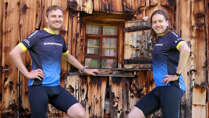Adrian Immer (l.) und Michael Mettler und freuen sich auf das «Swiss Epic».