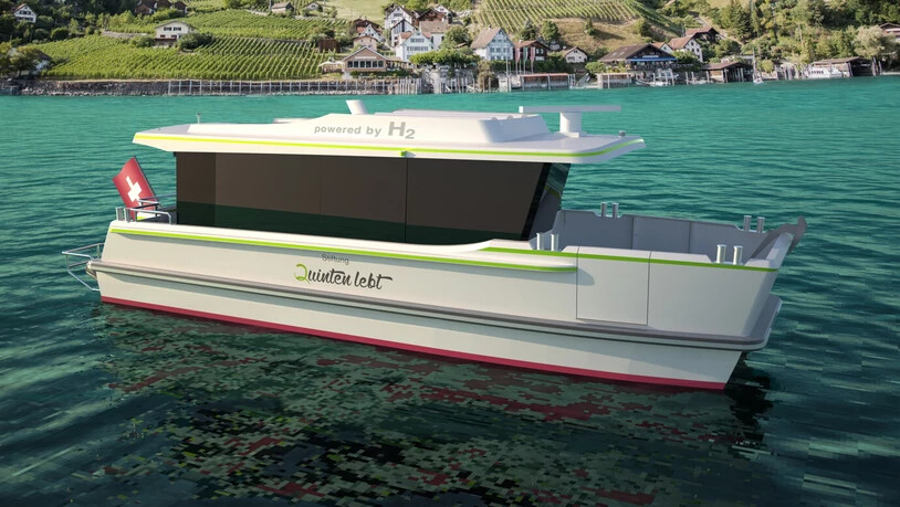 Vorreiterrolle: Der Kanton St. Gallen unterstützt die Anschaffung des speziellen Seetaxis. Es wäre das erste Boot mit Wasserstoff-Antrieb, das in der Schweiz bei der kommerziellen Bootsfahrt zum Einsatz kommt.