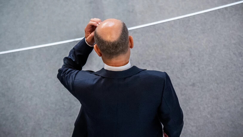 Persona non grata: Der brandenburgische Ministerpräsident will mit Bundeskanzler Olaf Scholz (im Bild) keinen Wahlkampf machen. 