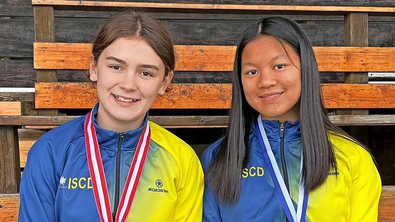 Kiira Caflisch (l.) und Giulia Man sind nicht nur anmutig, sondern auch schnell.  