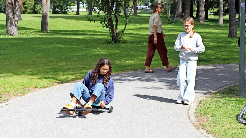 Wer wollte, konnte nicht alltägliche Fortbewegungsmittel ausprobieren.