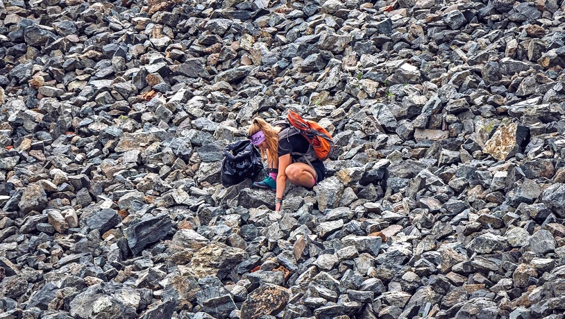 Die Studierenden gaben auf dem Jakobshorn vollen Einsatz.