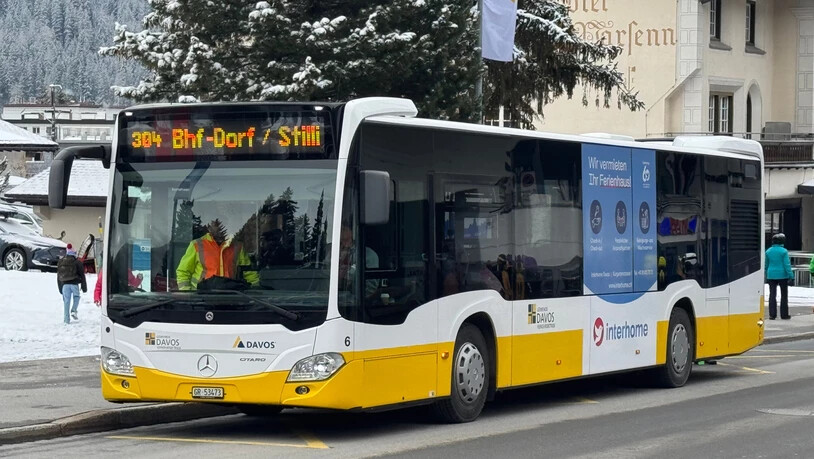 Die Verkehrsbetriebe Davos.  