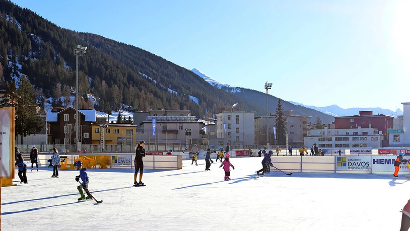 Der Eistraum ist derzeit gut frequentiert.  