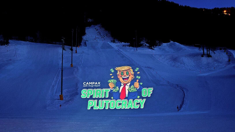 Campax ist eine Schweizer Kampagnen- und Mobilisierungsorganisation. Sie kritisiert den Besuch von Donald Trump und das World Economic Forum.  