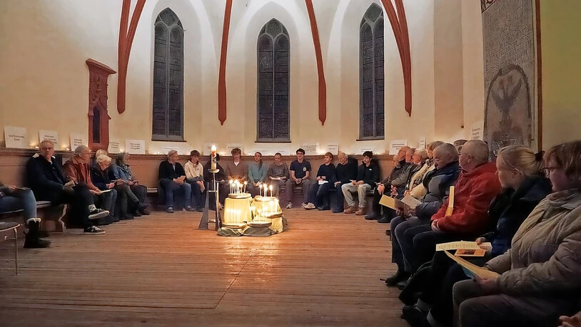 Die stärkende Gemeinschaft im Chor von St. Johann.  