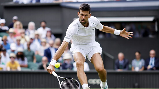 Ab dem dritten Satz stilsicher: Novak Djokovic steht in Wimbledon zum elften Mal im Halbfinal