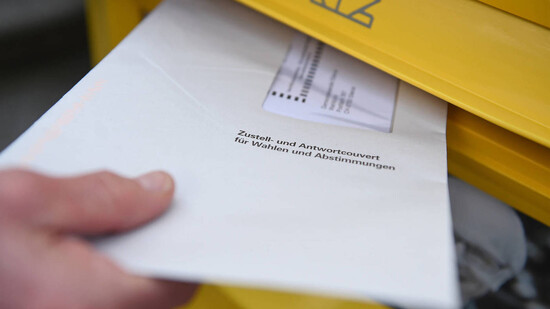 Brieflich abstimmen: Wer sein Abstimmungscouvert vergangene Woche per Post verschickt hatte, musste kein Porto zahlen.