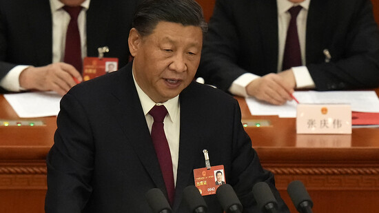 Der chinesische Staatschef Xi Jinping wird in der kommenden Woche nach Russland reisen, heißt es. Foto: Andy Wong/AP