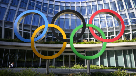 Die berühmten Ringe: Werden sie 2030 zum Symbol für Olympische Winterspiele in der Schweiz?