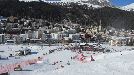 Standort Bolgen: Am 23. Dezember wird in Davos ein Snowboard-Alpin-Weltcup stattfinden.