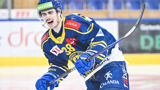 Temporär in Blau-Gelb: Oliver Heinen spielt noch zwei Spiele für den HC Davos.