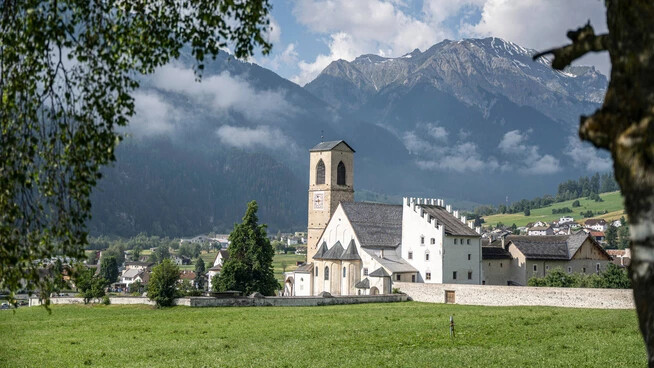 Historisches Welterbe: Das Kloster St. Johann in Müstair gehört zu den insgesamt drei Welterbestätten in Graubünden.
