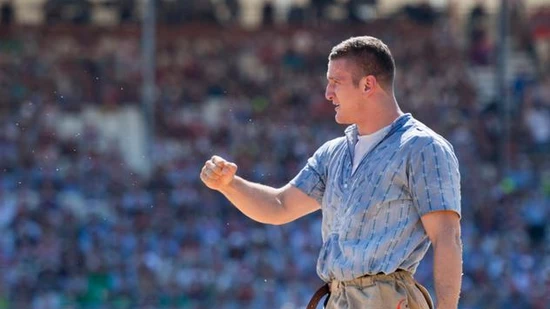 Armon Orlik bestreitet das Berchtoldschwinget in Zürich als Wettkampftraining.