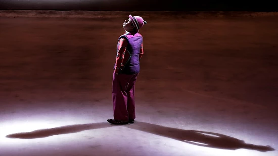 Fertig lustig: Ein Clown steht zum letzten Mal in der Manege des US-Traditionszirkus "Ringling Bros."