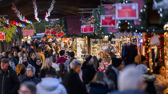 Rund eine halbe Million Menschen haben in diesem Jahr den Weihnachtsmarkt in Montreux VD besucht.