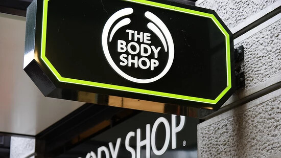 Das Logo von The Body Shop, aufgenommen in Zürich. (Archivbild)