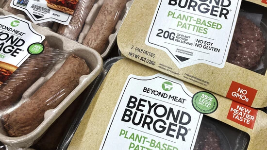 Unterm Strich verzeichnete Lebensmittelhersteller Beyond Meat  im vergangenen Quartal einen Verlust von gut 155 Millionen Dollar. (Archivbild)