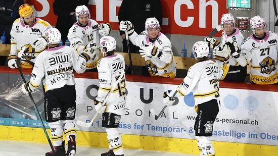 Happy-End nach 0:3-Rückstand: Ajoie schaffte in Visp den wichtigen ersten Sieg im Auf-/Abstiegs-Playoff