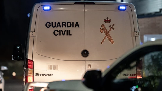 ARCHIV - Fahrzeug der spanischen Polizeieinheit Guardia Civil. Foto: Diego Radamés/EUROPA PRESS/dpa/Symbolbild