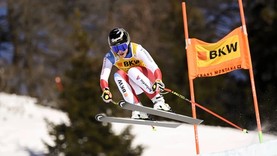 Will mehr und kann mehr: Lara Gut-Behrami bei der Abfahrt vom letzten Wochenende in Crans-Montana.