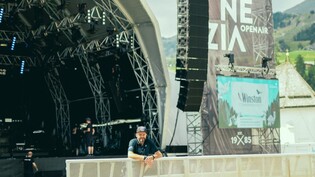 Open-Air-Lumnezia-Chef Norbert Cavegn ist mit der aktuellen Festivalgrösse zufrieden.