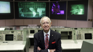 Er gründete das Kontrollzentrum der US-Raumfahrtbehörde Nasa in Houston: Chris Kraft (1924-2019). (Archivbild)