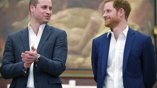 Die britischen Prinzen William und Harry sind empört über die "Falschmeldung" einer britischen Zeitung über ihre Beziehung. (Archivbild)