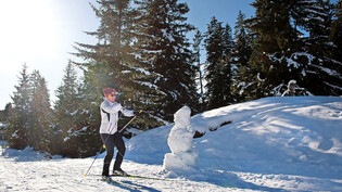 Draussen in der Natur: Outdoor-Aktivitäten an der frischen Luft stehen auch im Winter hoch im Kurs. Bild Philipp Baer