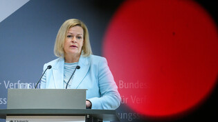 Nancy Faeser (SPD), Bundesministerin für Inneres und Heimat. Foto: Bernd von Jutrczenka/dpa