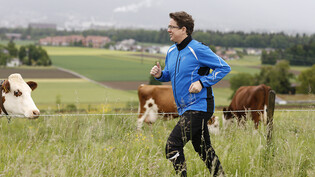 Trailrunning liegt im Trend - auch Nationalrat Albert Rösti rennt gerne abseits der Pfade. (Archivbild)