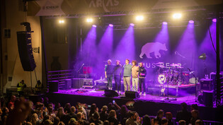 Einzigartige Atmosphäre: Der Musiker Marius Bear sorgte am Arcas Rock für ein besonderes Musikerlebnis.
