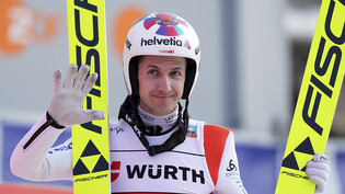 Hat noch nicht genug vom Skispringen: Simon Ammann