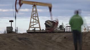 Eine Ölförderanlage in Usinsk, Russland. (Archivbild)