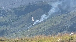 Im August 2019 stürzte am Simplon ein Flugzeug mit drei Menschen an Bord ab. Die Maschine brannte nach dem Aufprall teilweise aus.