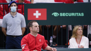 Davis-Cup-Coach Severin Lüthi muss sich überlegen, wie Deutschland zu knacken sein könnte.