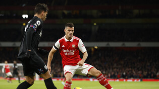 Solider Auftritt mit Arsenal: Granit Xhaka bleibt nach einem 3:1-Sieg gegen West Ham United Leader