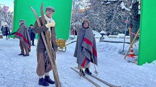 Zeitreise: Die Serie «Davos» spielt im Davos des Jahres 1917 und wird unter anderem in Vulpera gedreht.