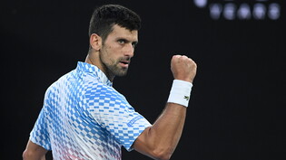 Der Blick und die Geste sagen alles: Novak Djokovic hat die Partie im Griff.
