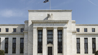 Der Sitz der US-Notenbank, der Federal Reserve, in Washington D. C. (Archivbild)