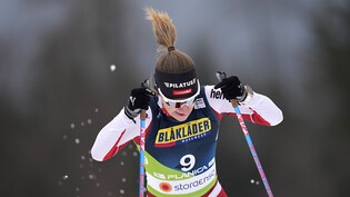 Vergeblicher Einsatz gegen die schwedische Übermacht: Nadine Fähndrich zeigt sich über den 9. Platz an der WM im Sprint bitter enttäuscht