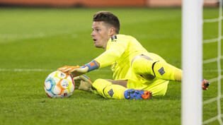 Verletzt sich bei seinem siebten Einsatz für Borussia Mönchengladbach an den Adduktoren: Jonas Omlin