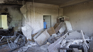 Die ukrainische Hauptstadt wurde von Luftangriffen erschüttert. Foto: Vasilisa Stepanenko/AP/dpa