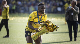 Torschützenkönig Jean-Pierre Nsame steuerte 21 Treffer zum 16. Meistertitel der Young Boys bei