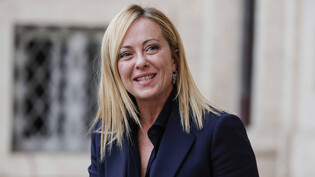 Die neue starke Frau in Rom: Italiens neue Regierungschefin Giorgia Meloni hat am Sonntag die Amtsgeschäfte übernommen.